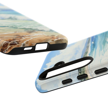 Foamy Wave Breeze Samsung S24 Plus Case - Tough