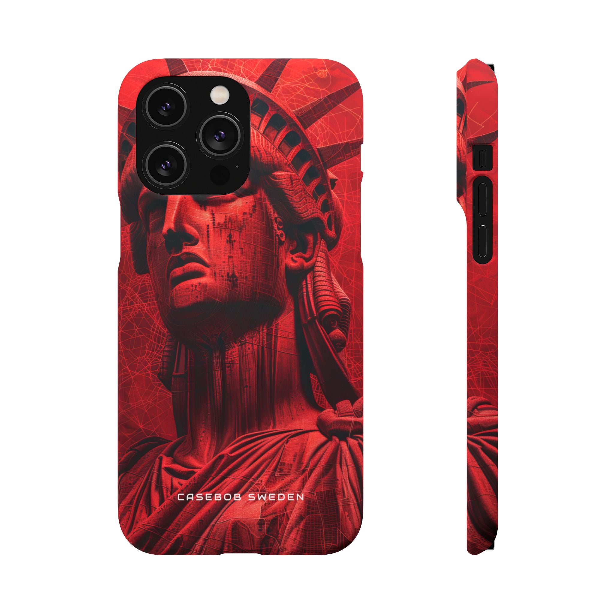 Zen Red Liberty Vision iPhone 14 - Slim Phone Case