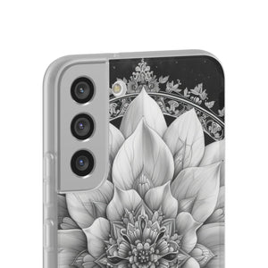 Himmlische Mandala-Harmonie | Flexible Handyhülle für Samsung Galaxy