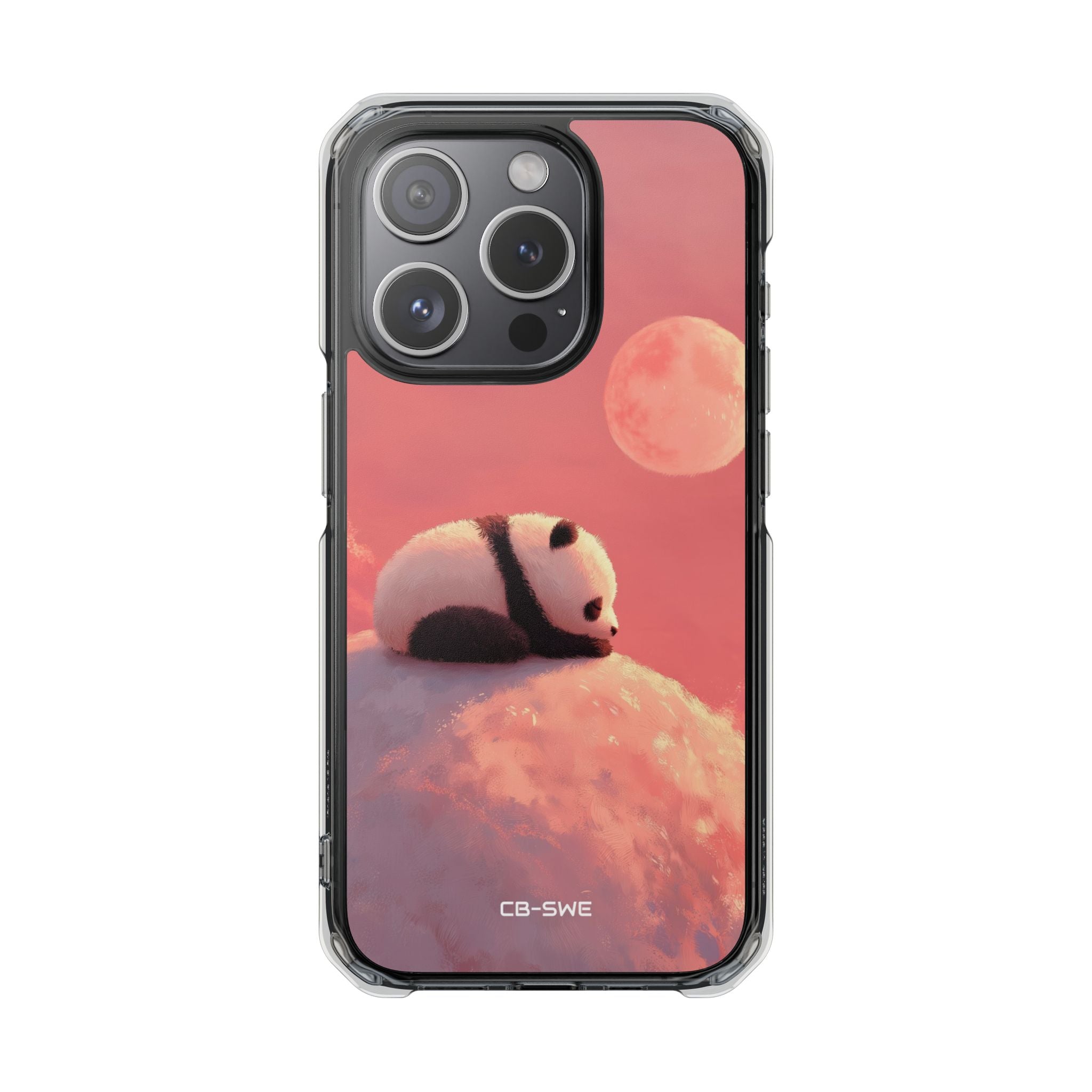 Moonlit Panda Dreams iPhone Case - Impact