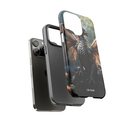 Majestic Dragon Glows - iPhone Case