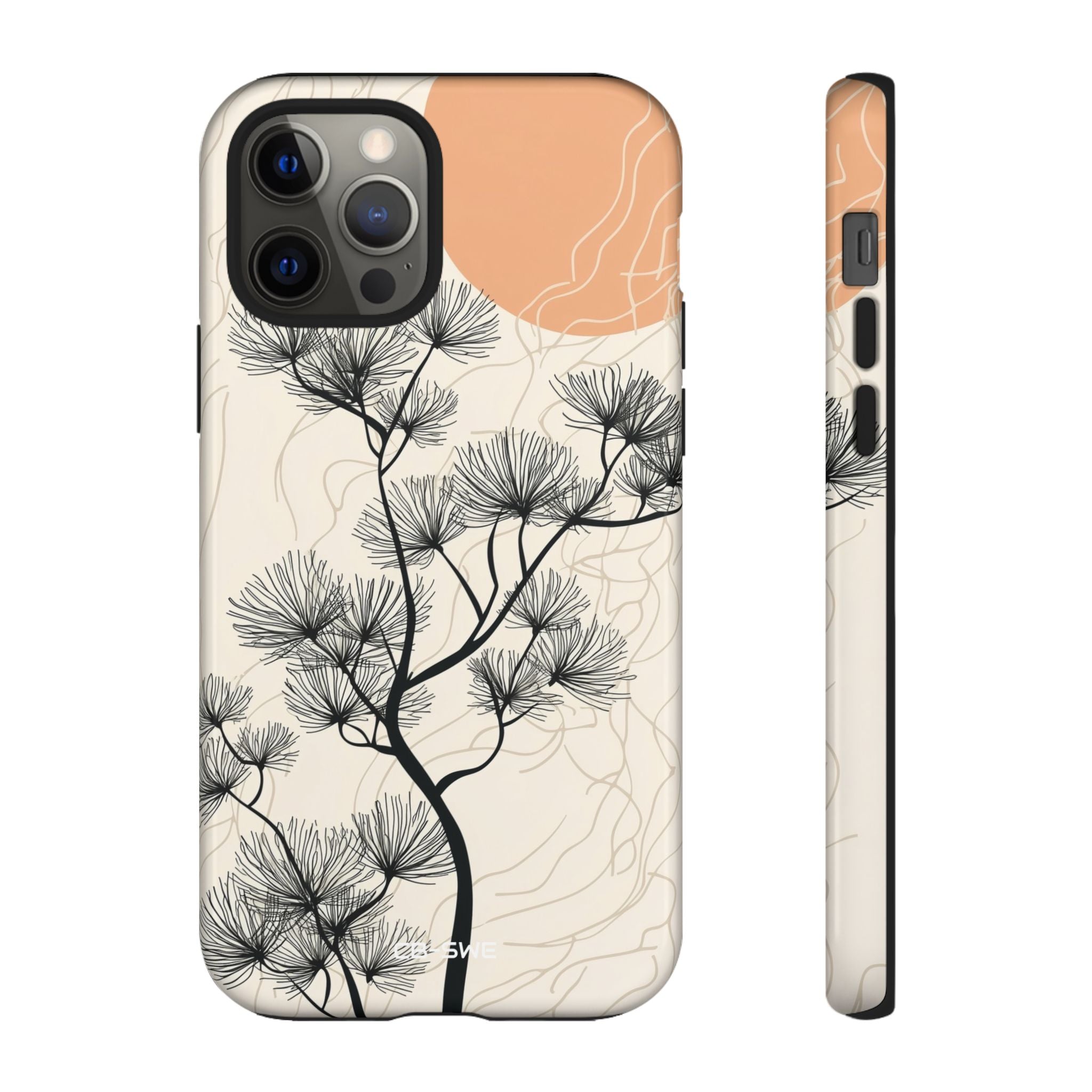 Gentle Sun Embraces Tree - iPhone Case