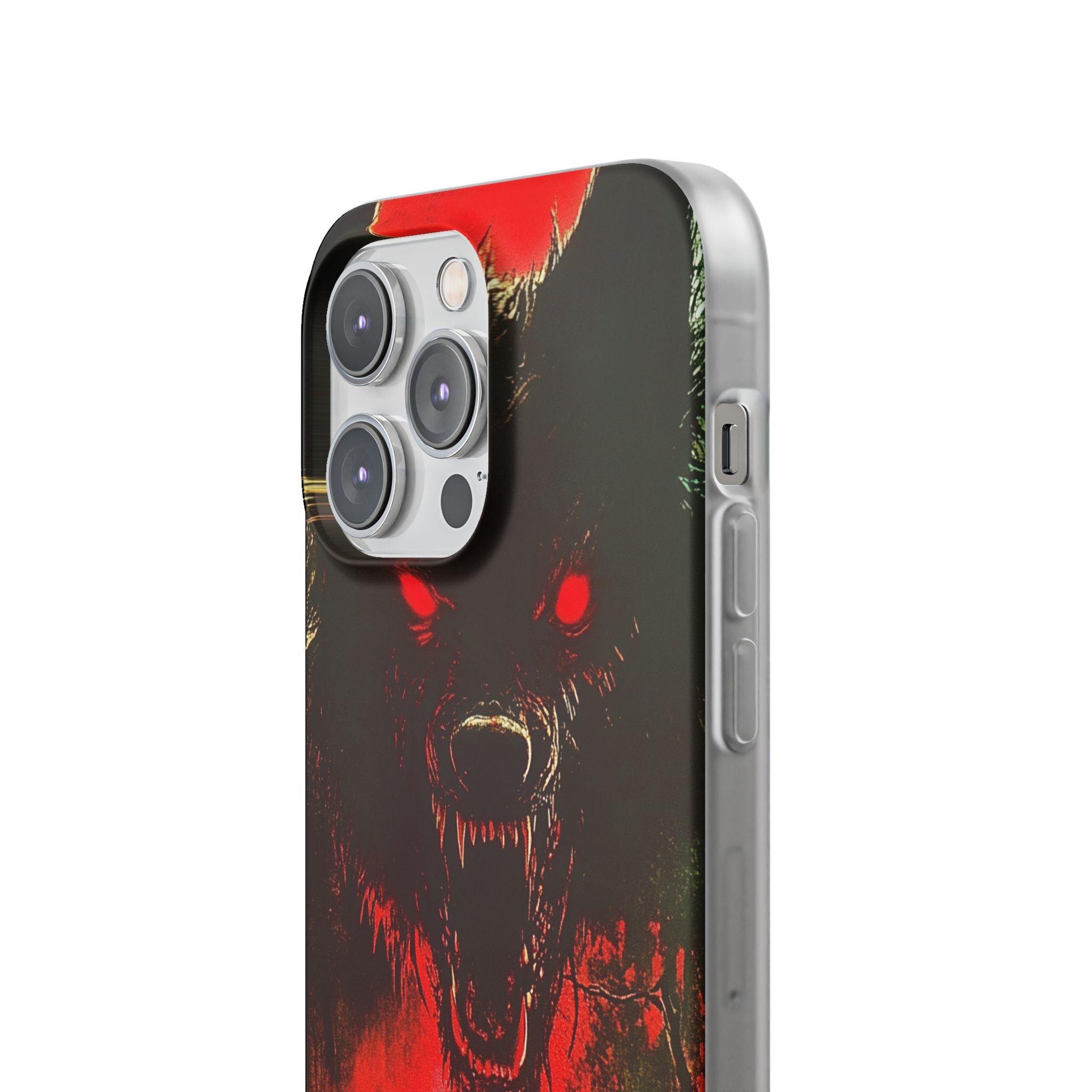 Bloodmoon Wolf's Lament iPhone 14 - Flexi Phone Case