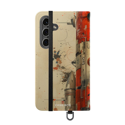 Crimson Rocket - Samsung S24 Case - Wallet