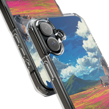 Impressionistic Summer Windmill iPhone Case - Impact