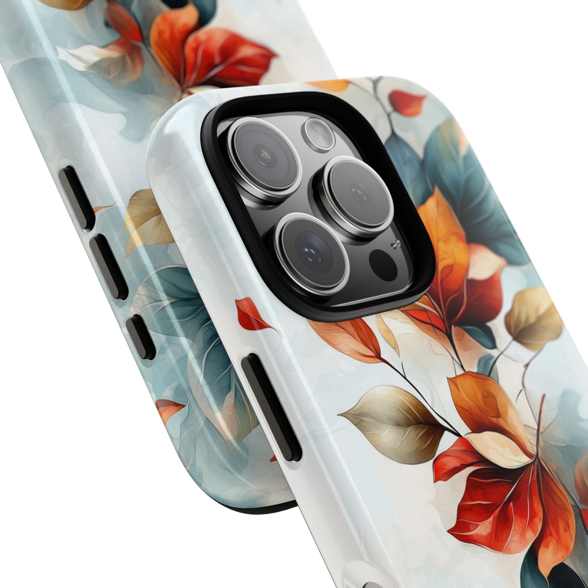 Vibrant Floral Harmony - iPhone Case