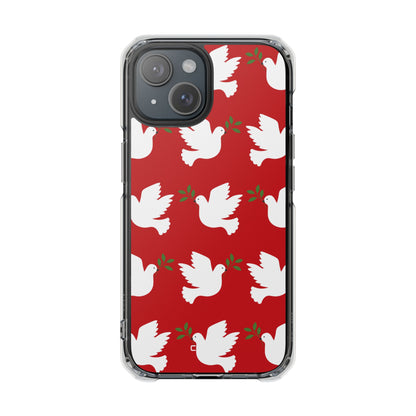 Doves Bring Peace iPhone Case - Impact