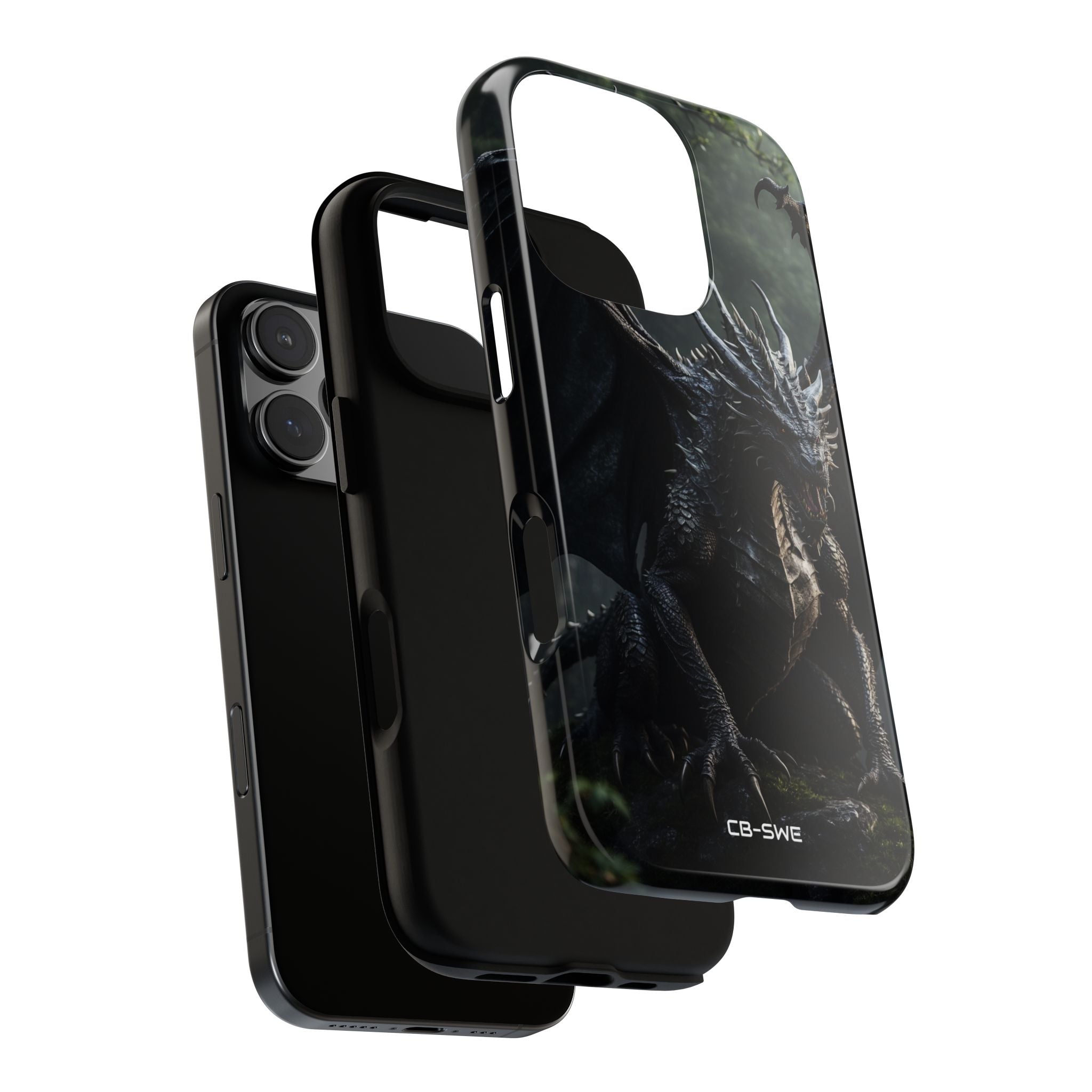 Dragon Emerges Mist - iPhone Case