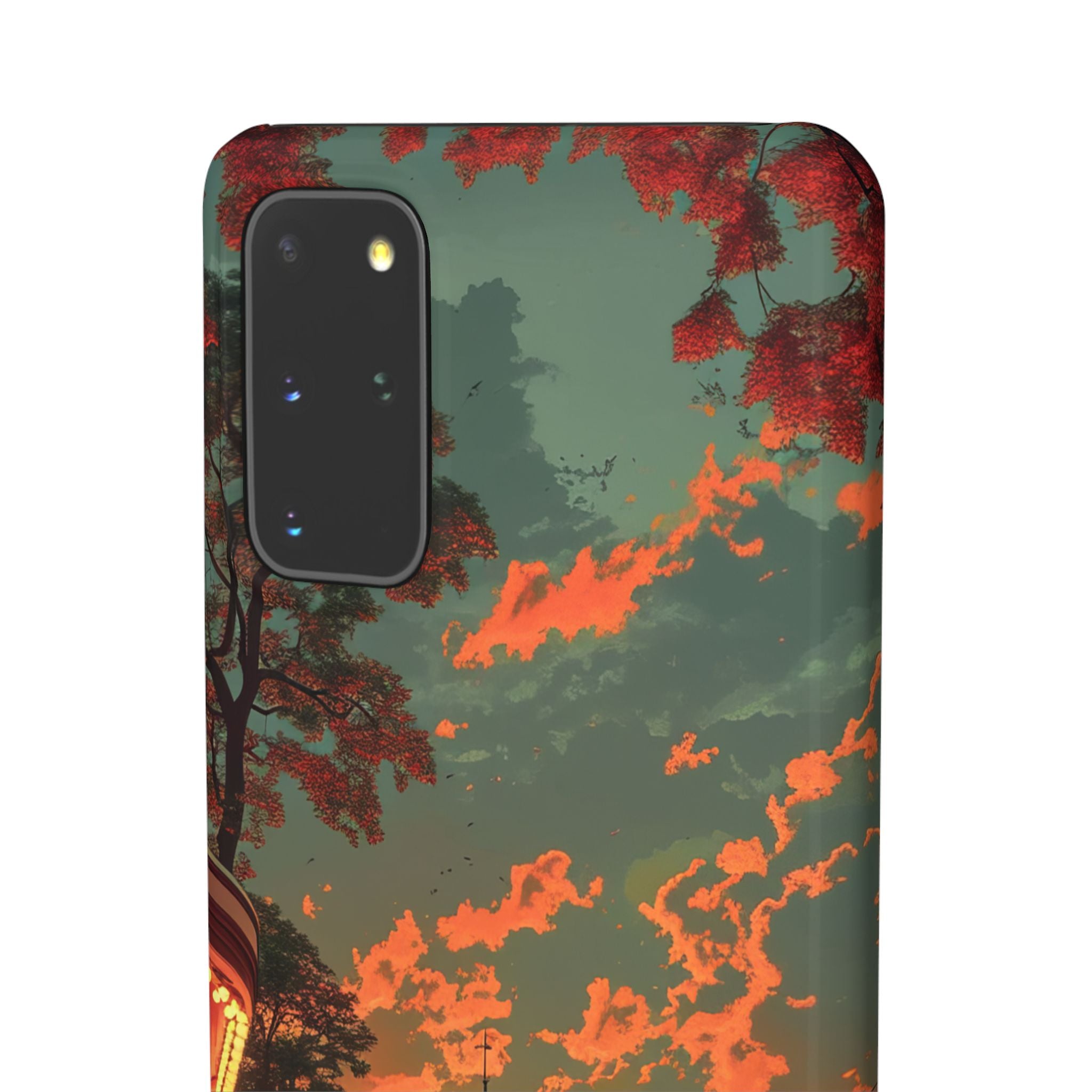 Mid-Century Nostalgia Streetscape Samsung S20 - Slim Phone Case