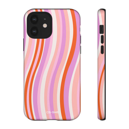 Vibrant Wave Symphony - iPhone Case