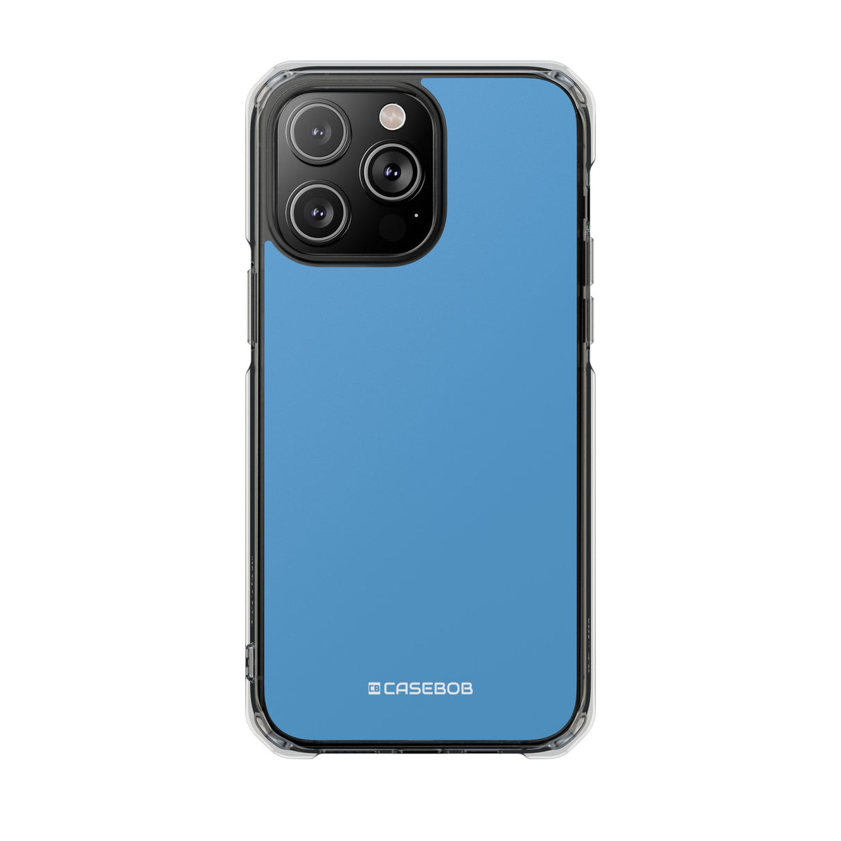 Carolina Blue | Phone Case for iPhone (Clear Impact Case - Magnetic)