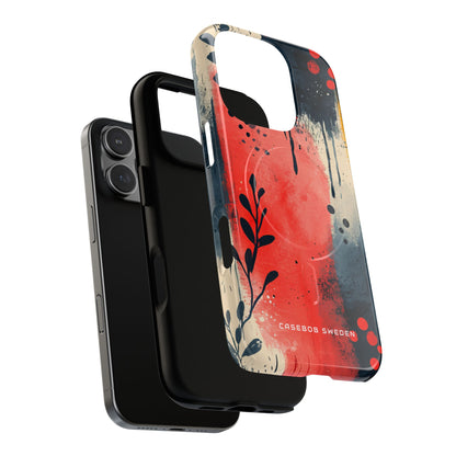 Vibrant Floral Energy iPhone 16 | Tough+ Phone Case