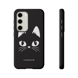 Cartoon Cat Icon - Protective Phone Case