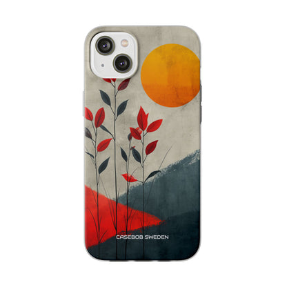 Gray Sunscape - Flexi iPhone 14 Phone Case