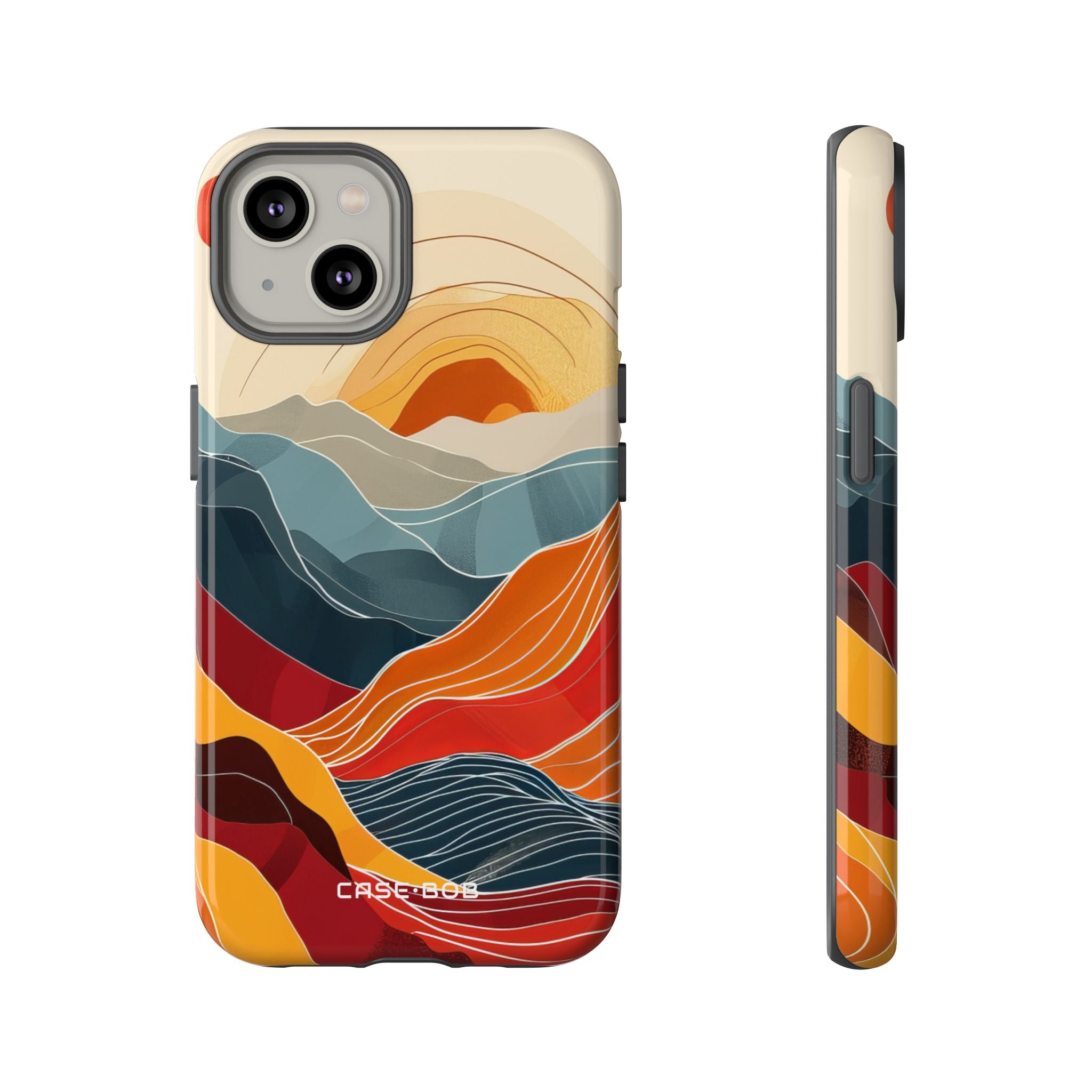 Sunlit Ridges iPhone 14 Case - Tough