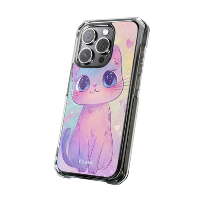 Sparkling Cat Smiles iPhone Case - Impact