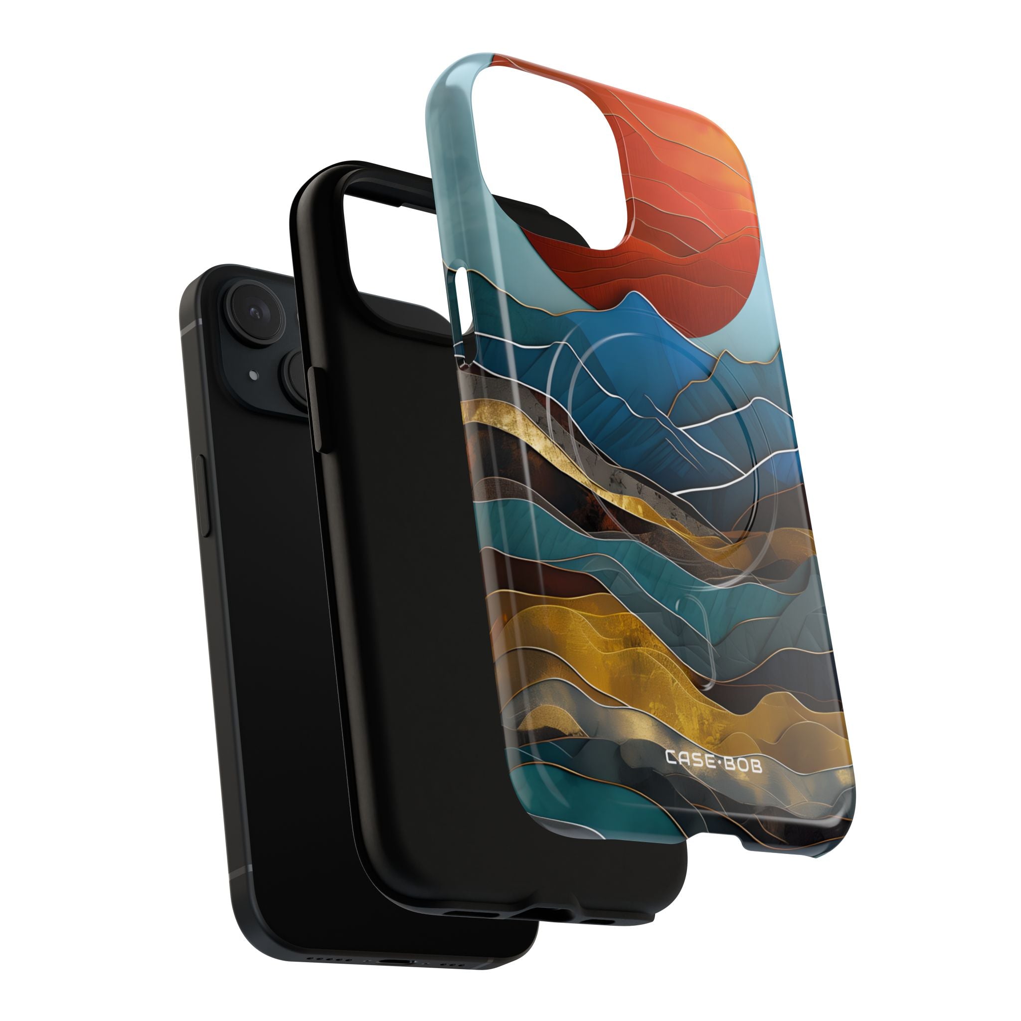 Solar Peak iPhone 15 Case - Tough+