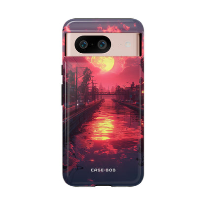 Luminous Moonlight Google Pixel 8 Case - Tough