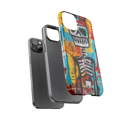 Skeleton Riot iPhone 14 Plus Case - Tough