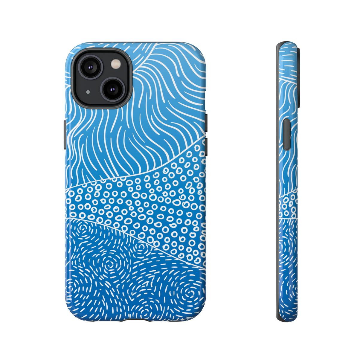 Abstract Landscape Hills - Protective Phone Case