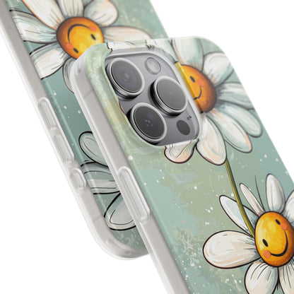 Sunny Daisy Smiles iPhone 15 Pro Max Case - Soft