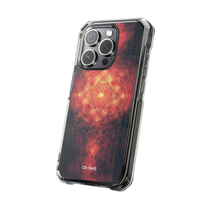 Flames Embrace Sky iPhone Case - Impact