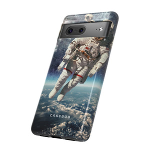 Astronaut in outer space - Protective Phone Case