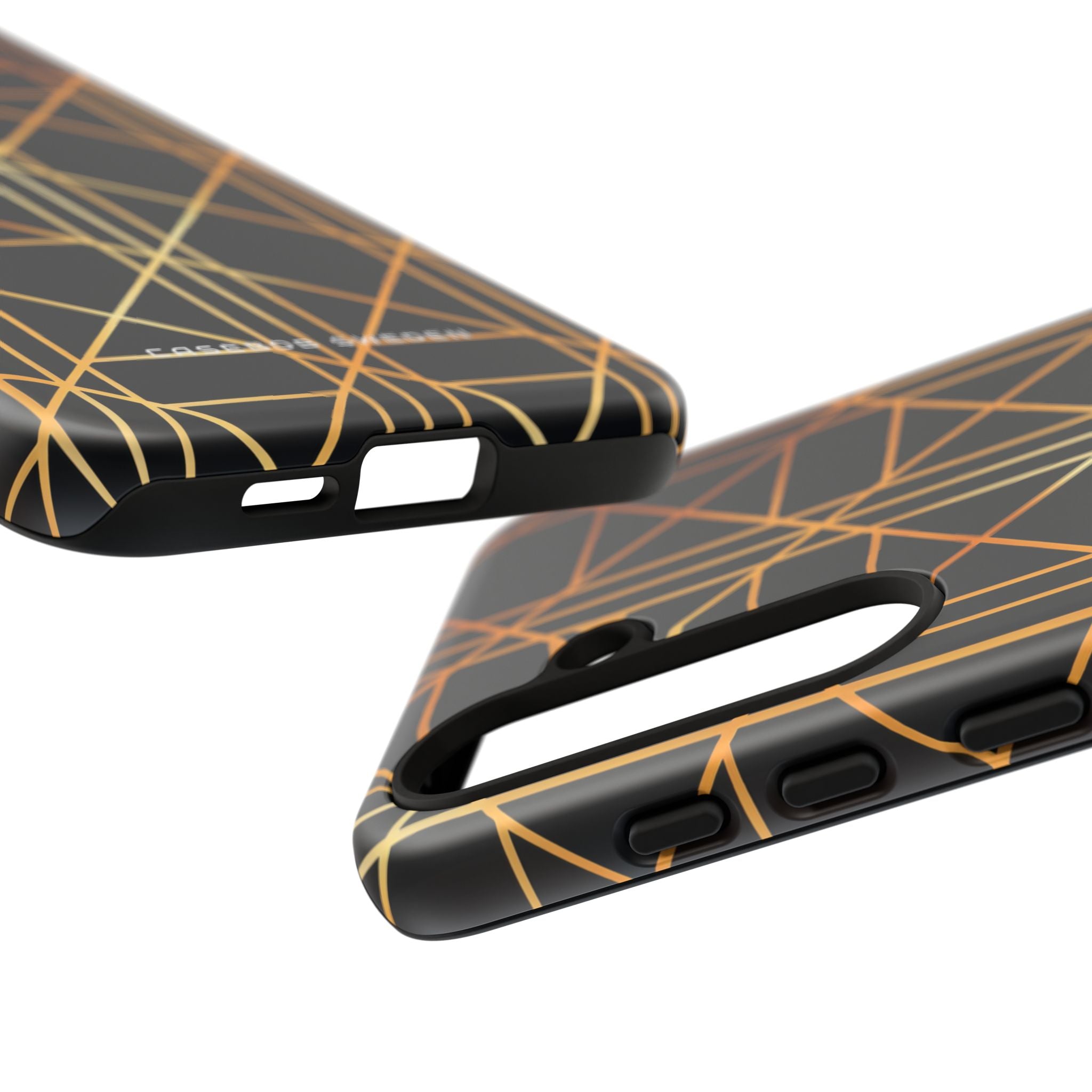 Golden Geometric Elegance Samsung S24 - Tough Phone Case