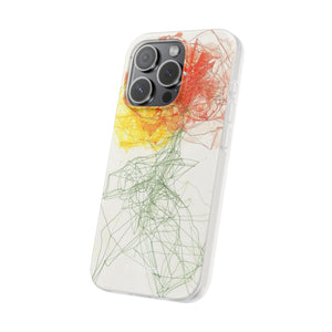 Fiery Blossom | Flexible Phone Case for iPhone