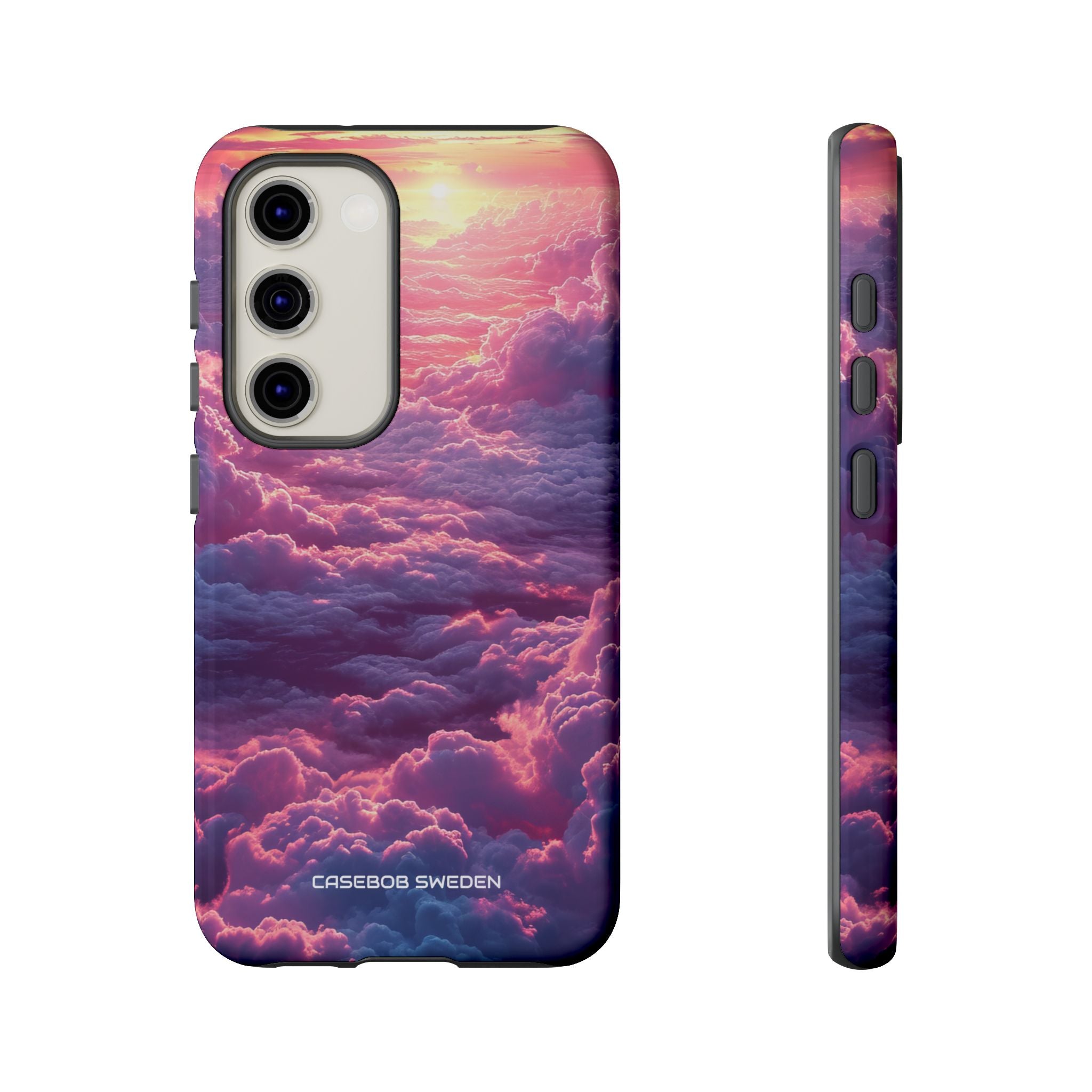 Pink Purple Clouds - Tough Samsung S23 Phone Case