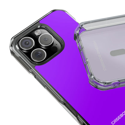 Vivid Violet - Clear Impact iPhone 16 Phone Case