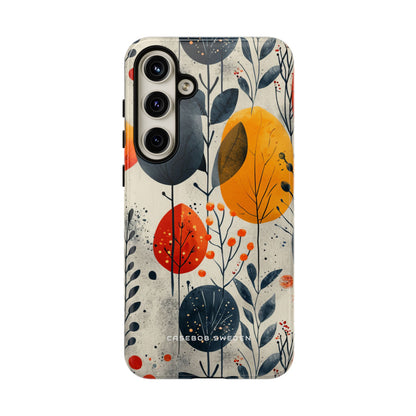 Vibrant Leaf Harmony Samsung S24 - Tough Phone Case