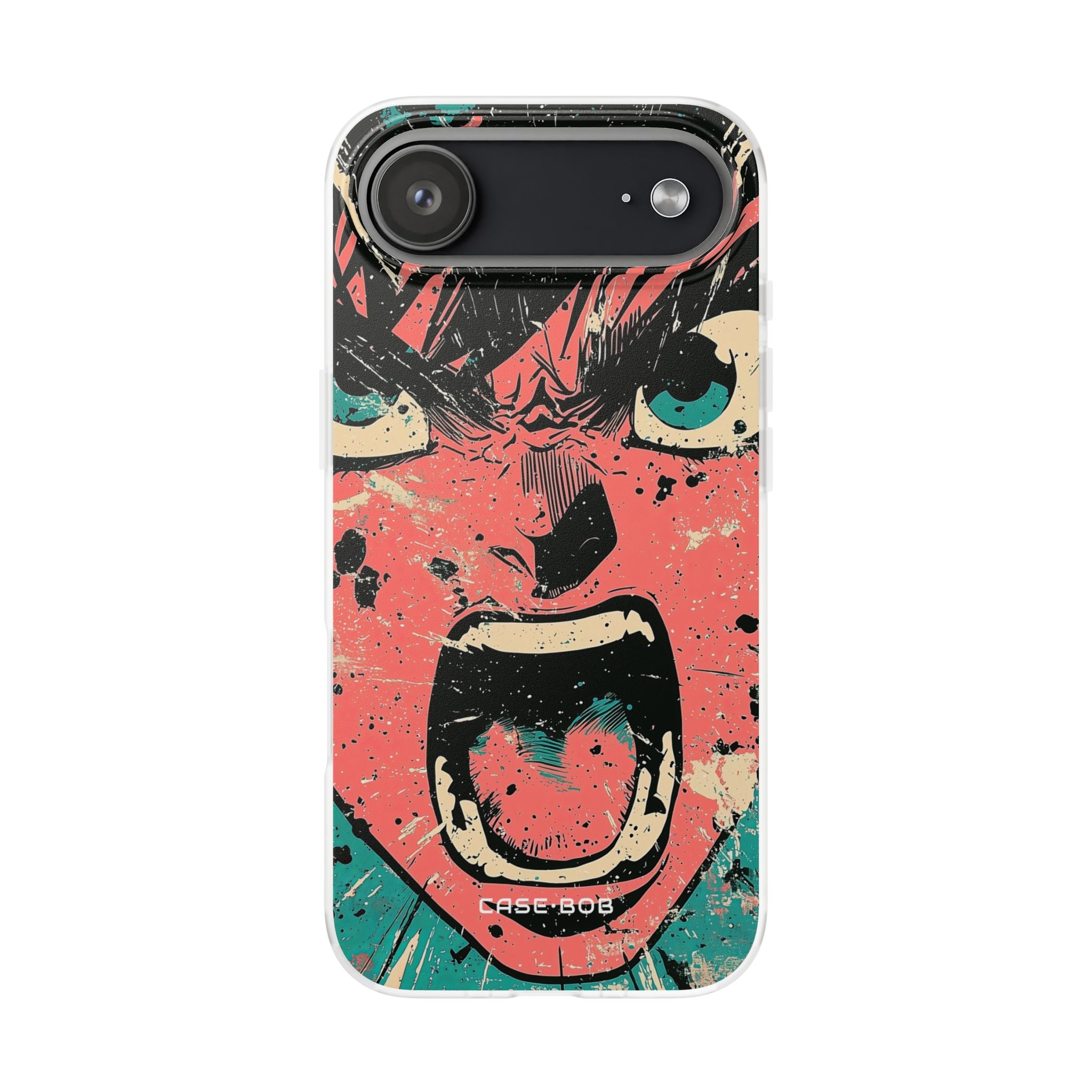 Screaming Face Pink iPhone 17 Air Case - Soft