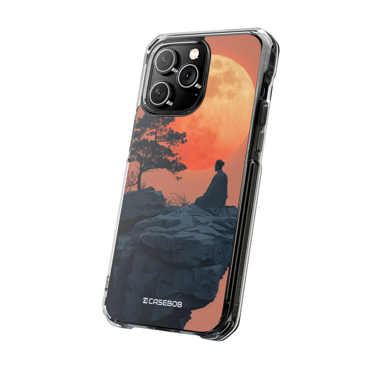 Moonlit Serenity - Phone Case for iPhone (Clear Impact - Magnetic)