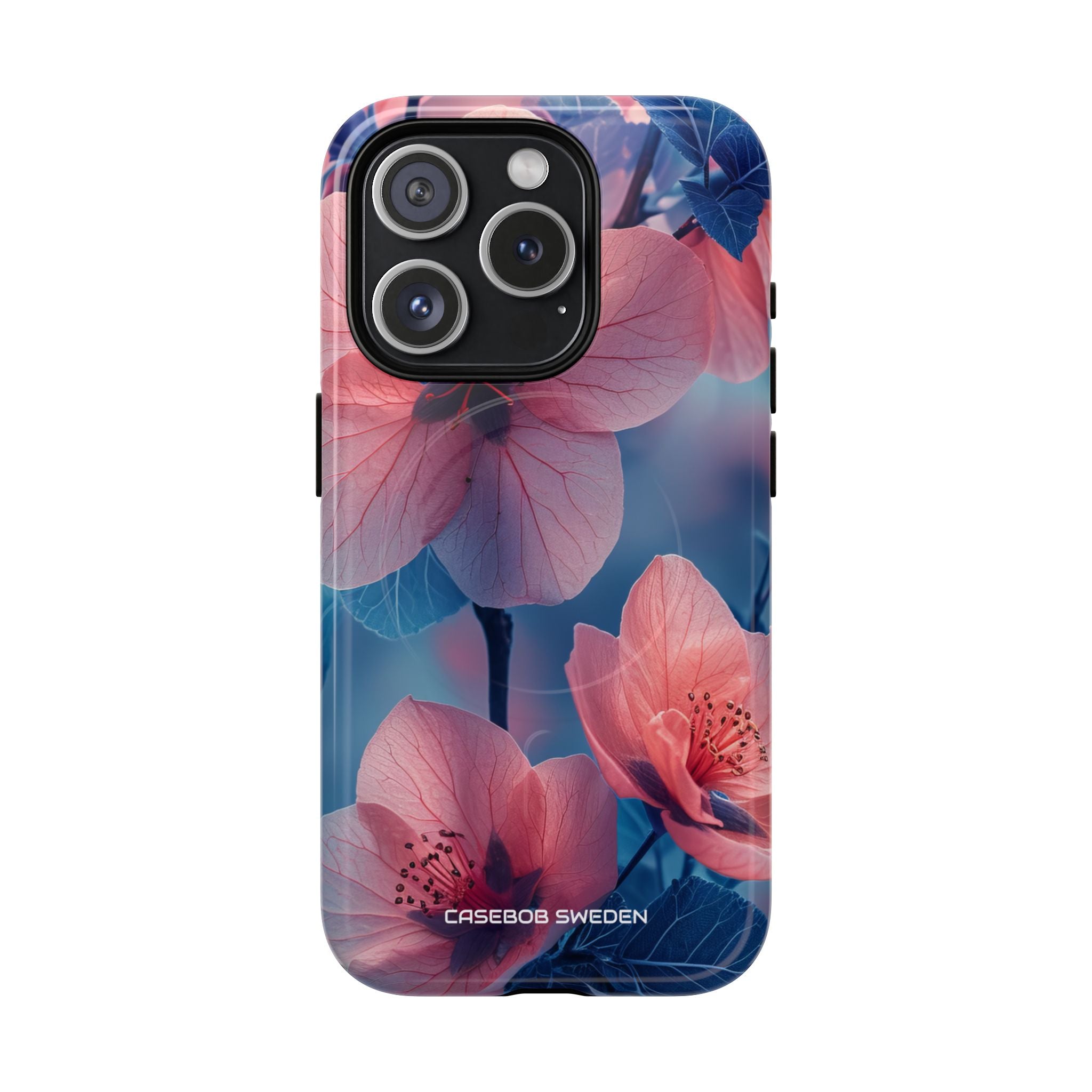 Blossom Serenity - Tough + MagSafe® iPhone 15 Phone Case