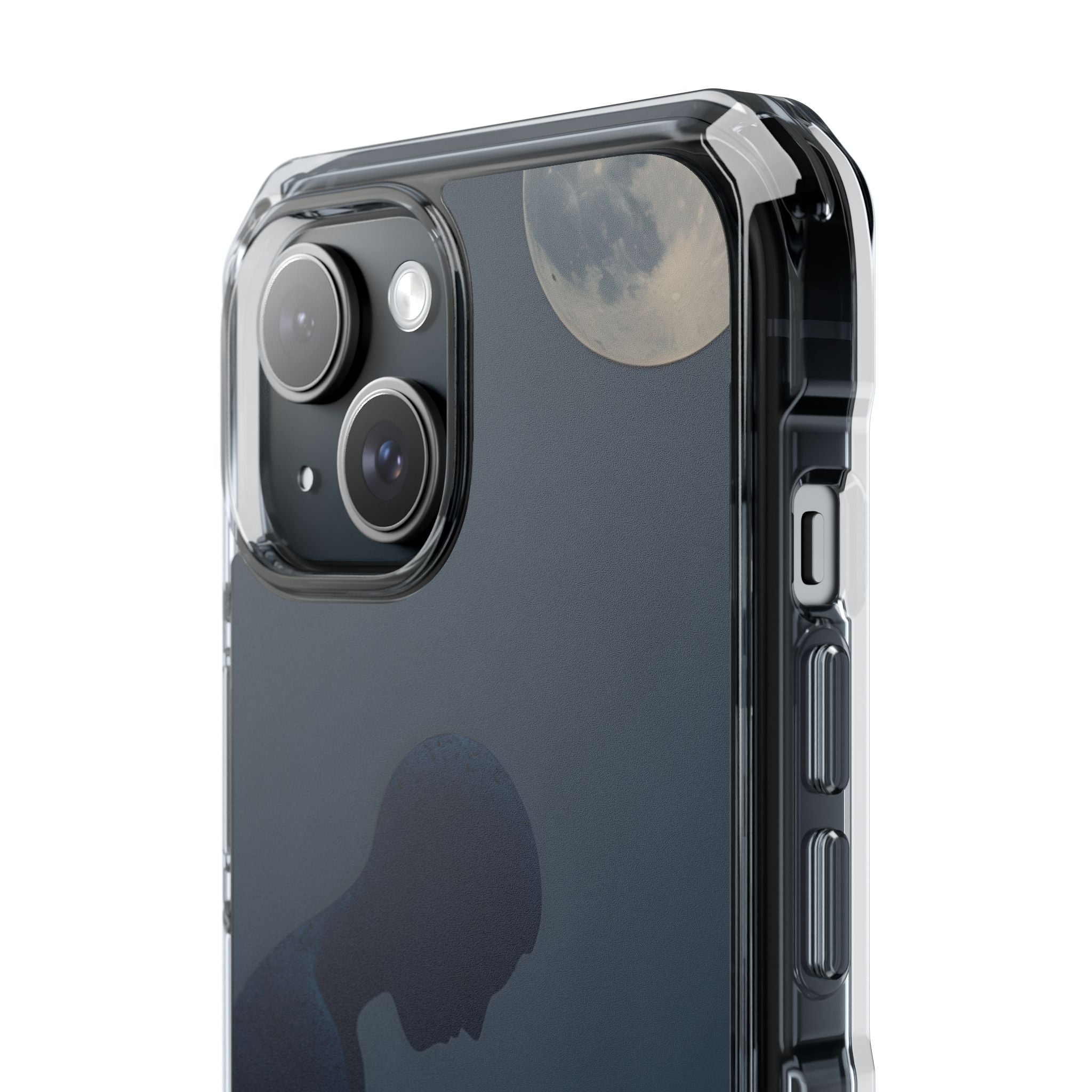 Navy Meditant iPhone 15 Case - Impact