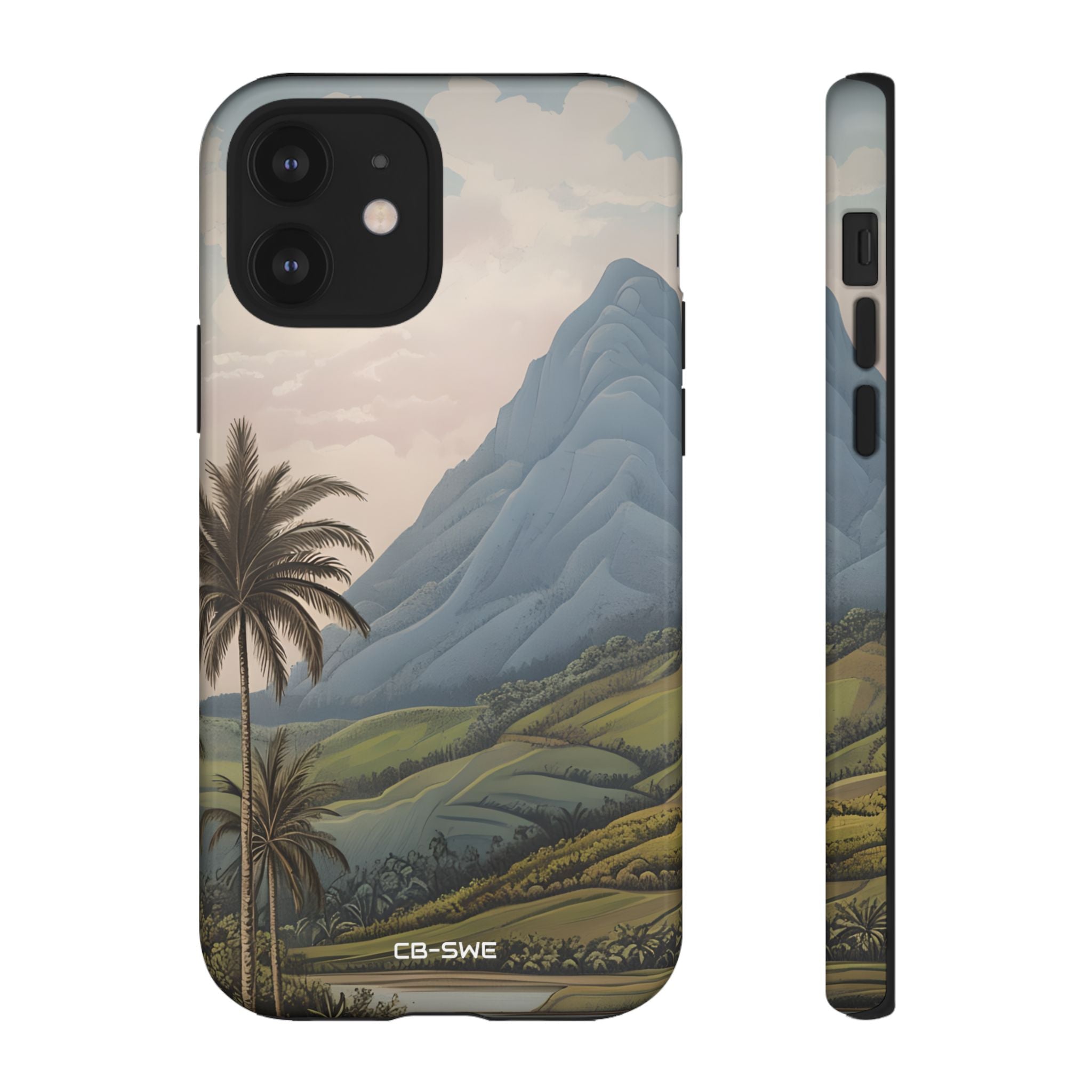 Serene Mountain Oasis - iPhone Case