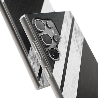 Distressed Stripe Motion Samsung S24 Ultra Case - Soft