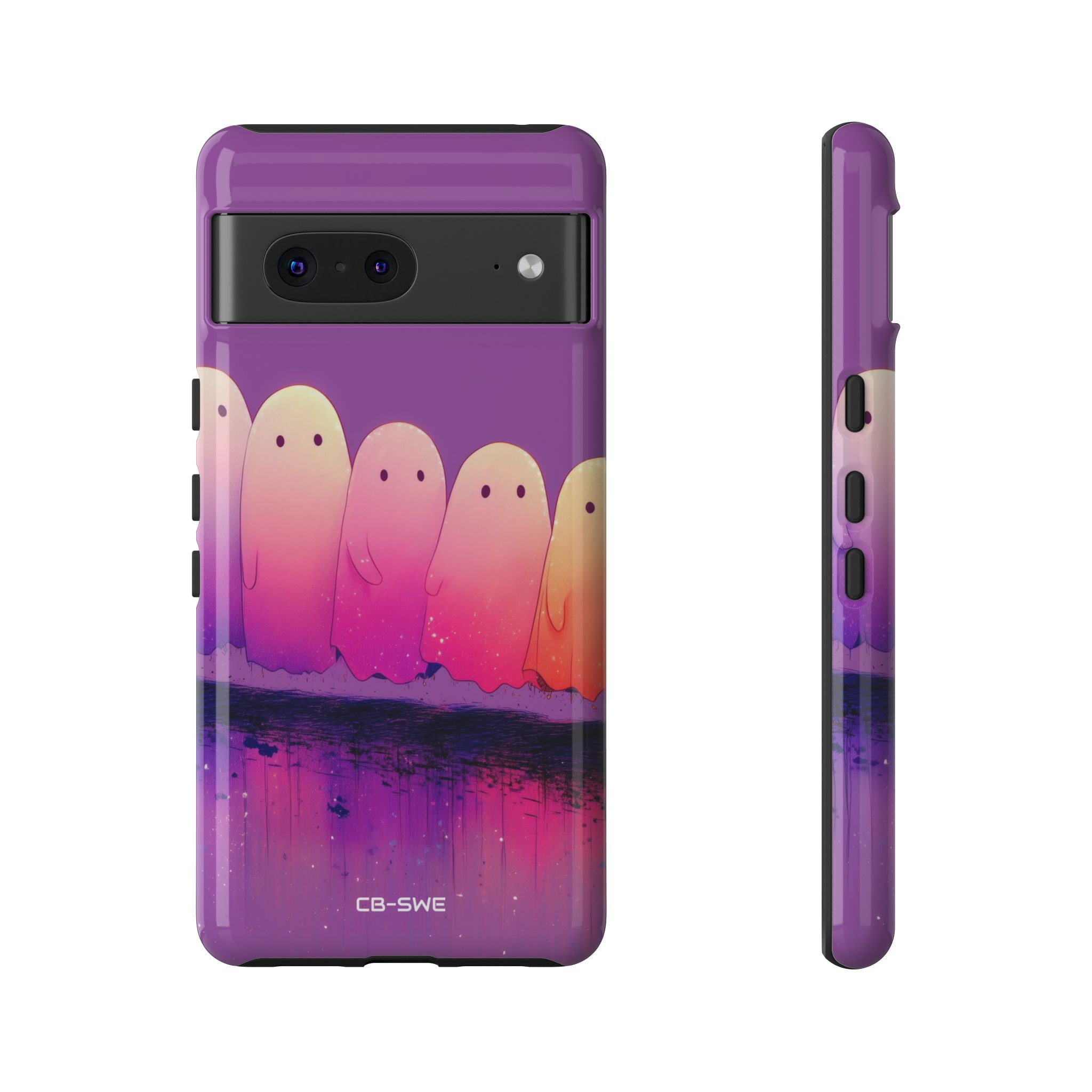 Ghosts Dance Playfully - Google Pixel Case