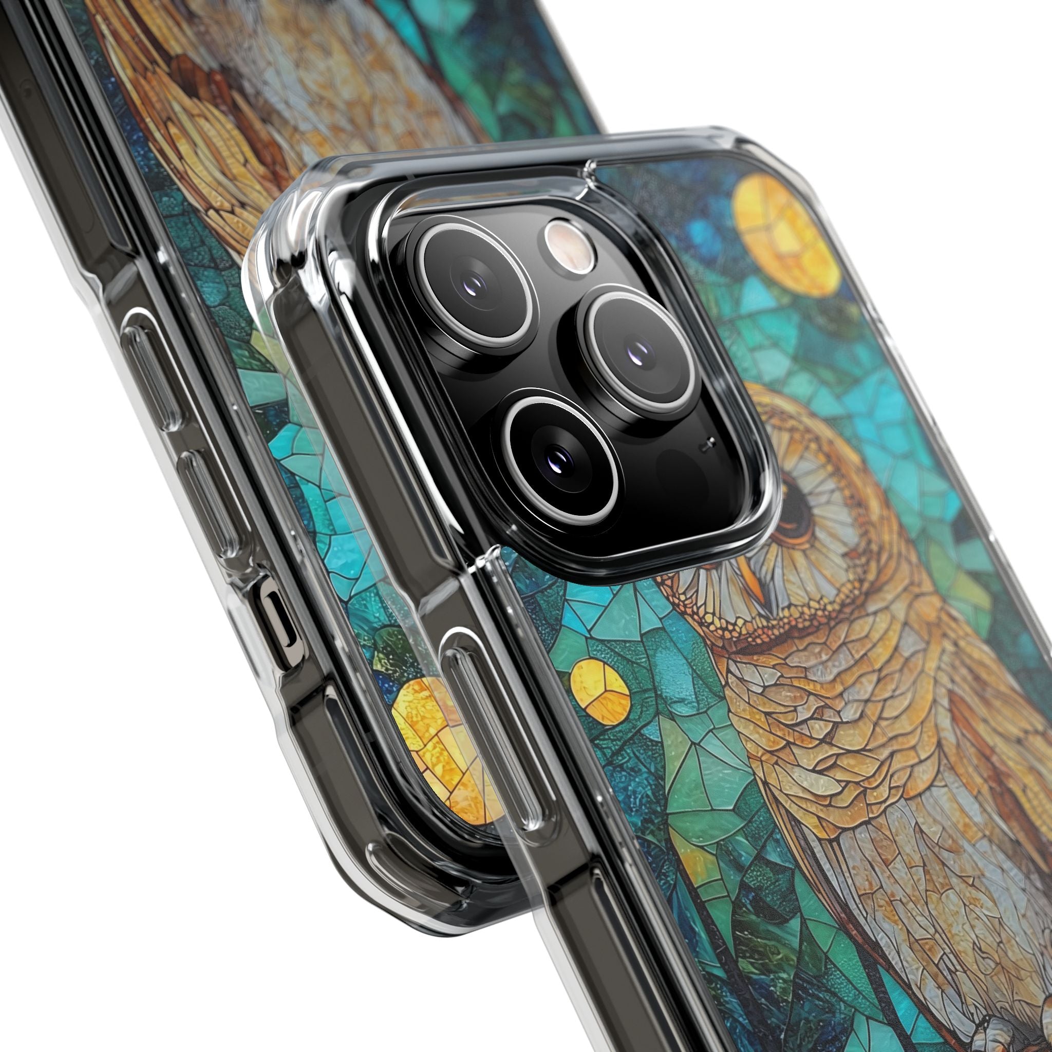 Celestial Owl Gaze iPhone Case - Impact