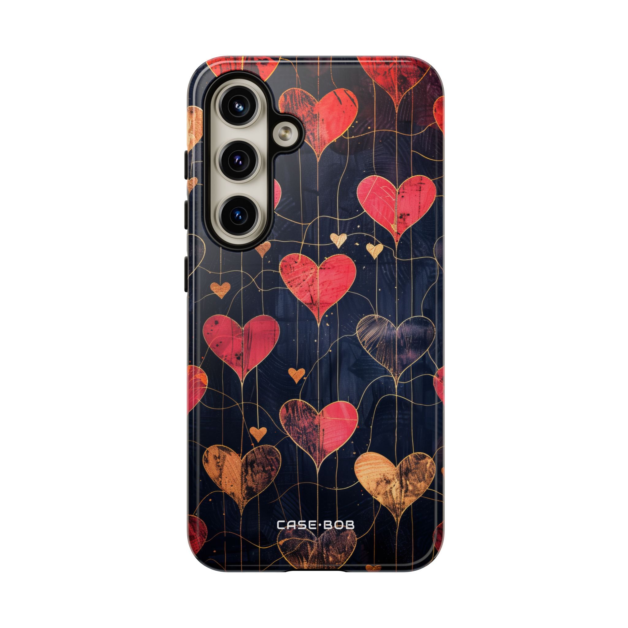 Golden Hearts Network Samsung S24 Case - Tough