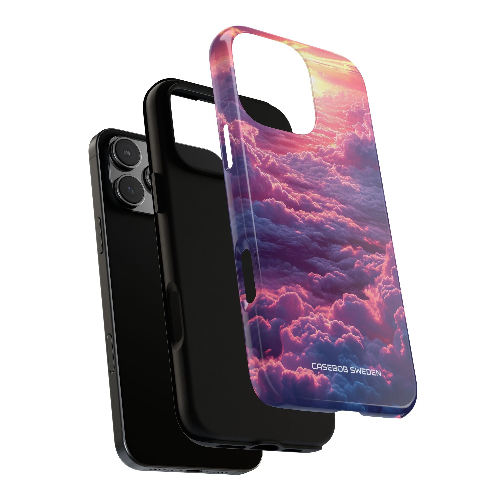 Pink Purple Clouds - Tough iPhone 16 Phone Case