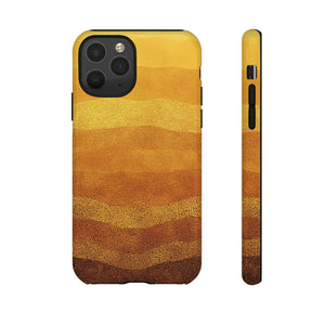 Sunset Gleam: Radiant Gradient - Protective Phone Case