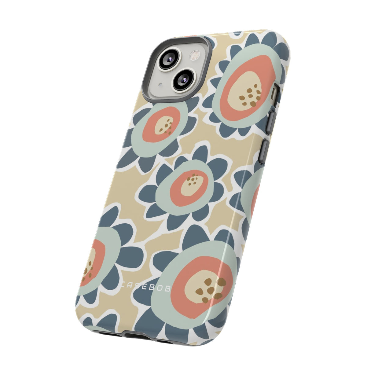 Pastel Happy Flower Phone Case - Protective - Protective Phone Case