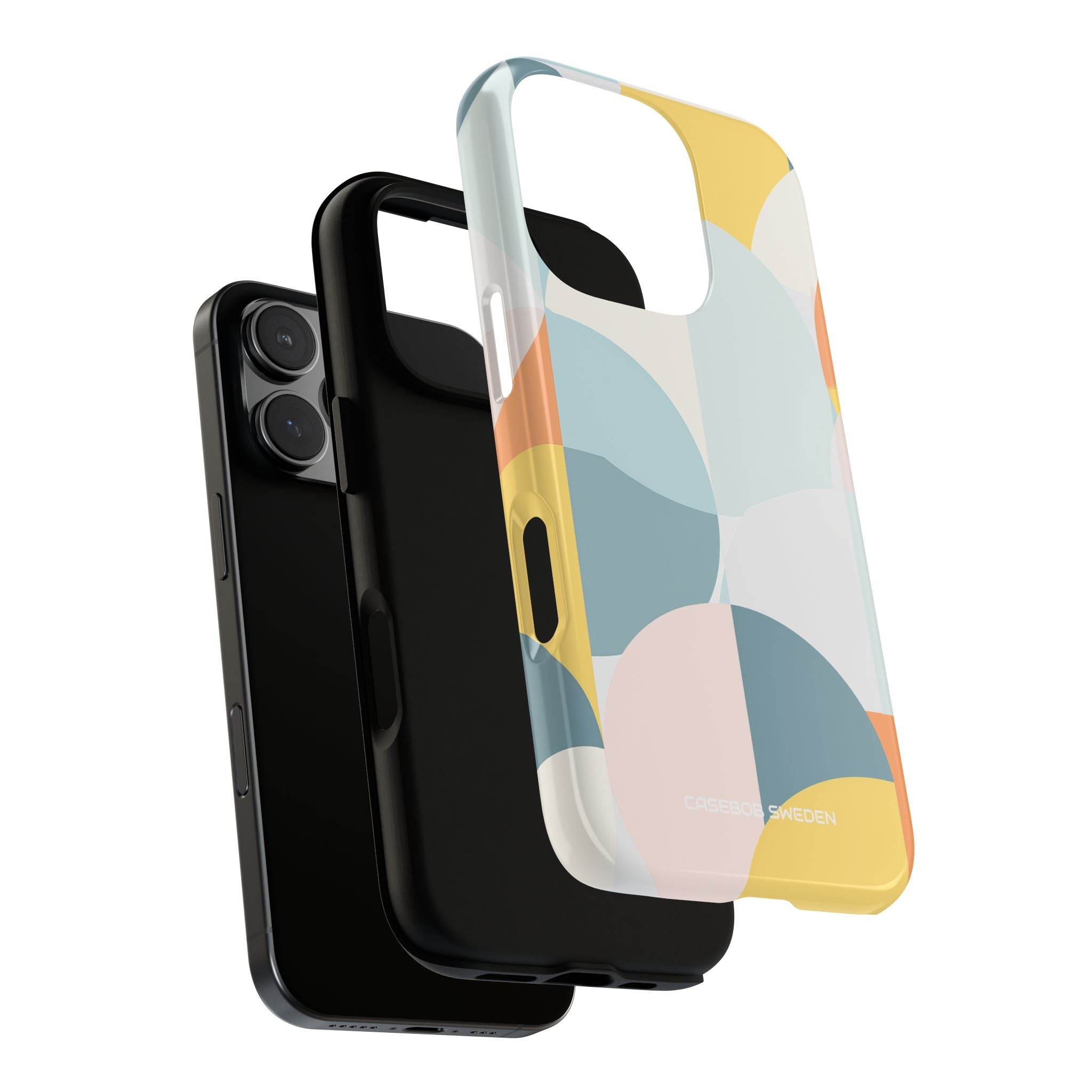 Abstract Geometric Calm - Tough iPhone 16 Phone Case