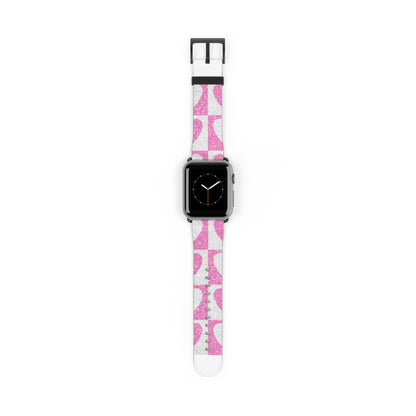 Glitter Heartgrid - Watch Band