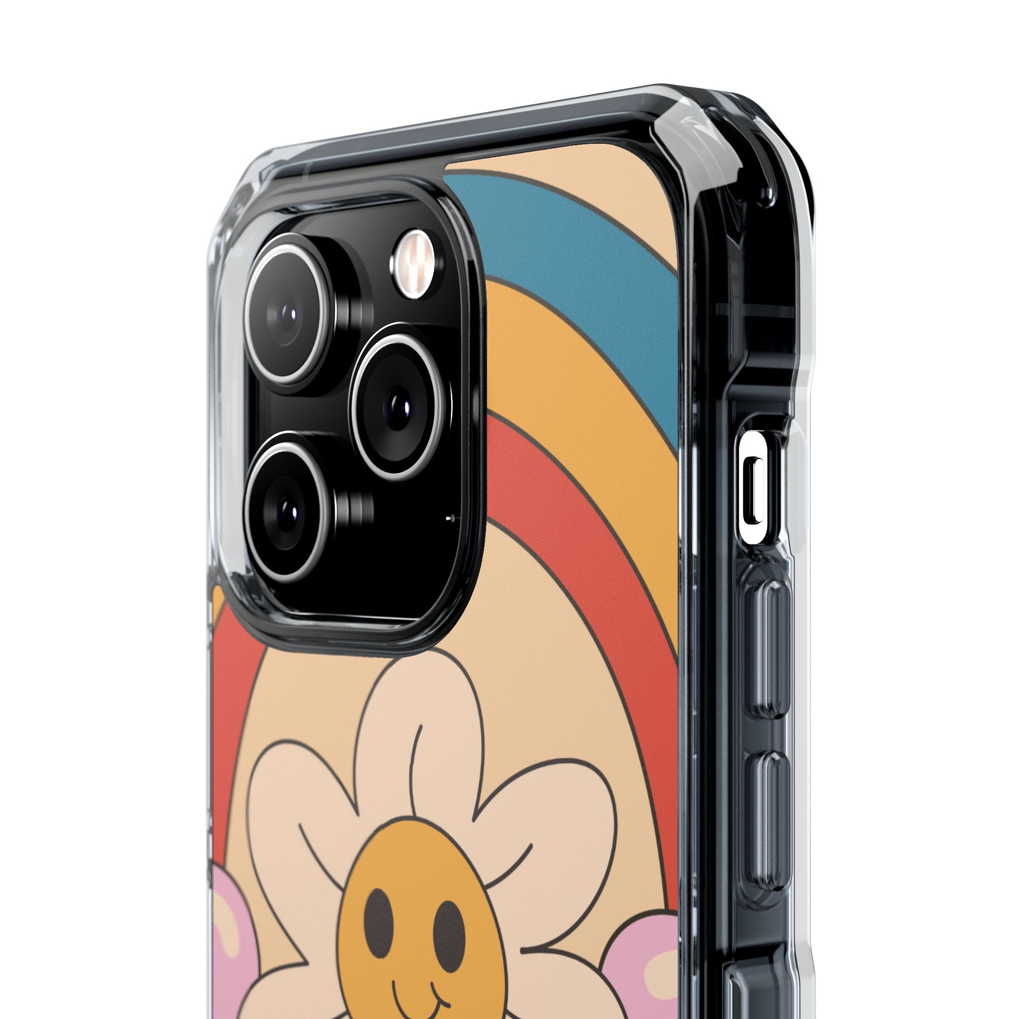 Joyful Retro Bloom iPhone Case - Impact