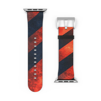 Diagonal Stripes Blaze - Watch Band