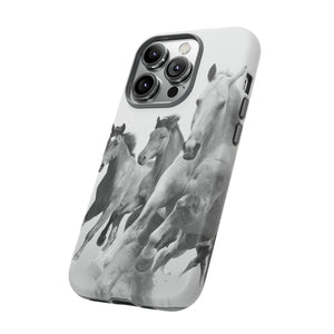 Galloping Horses - Protective Phone Case