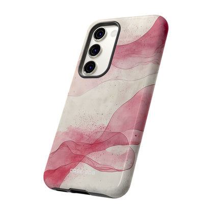 Crimson Waves Samsung S23 Case - Tough